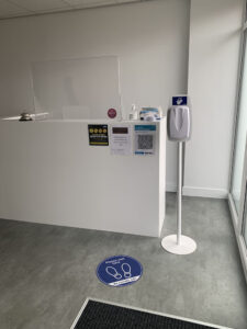 Reception and Waiting area