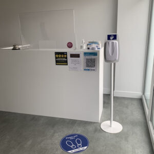 Reception and Waiting area