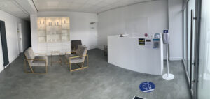 Reception and Waiting area